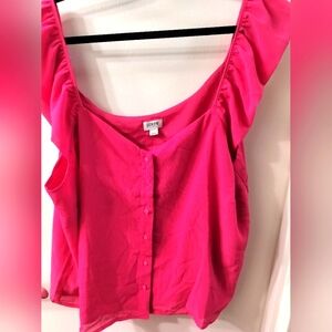Hot Pink J Crew Top